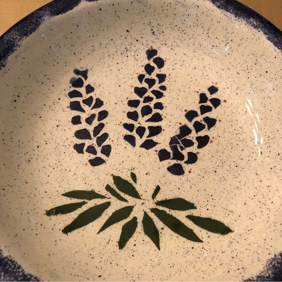 Brookwood Community Bluebonnet Serving Bowl - Picture 2 of 4